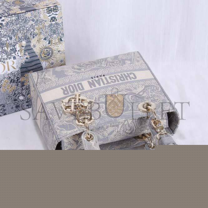 D*or medium lady d-lite bag m0565orgo_m932 (24cm*20cm*11cm)